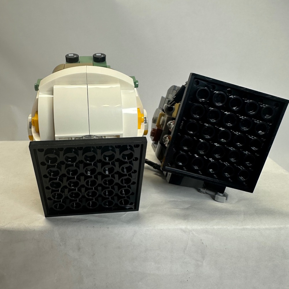 LEGO Star Wars BrickHeadz The Mandalorian &‎ The Child 75317 Building Complete - Picture 5 of 9